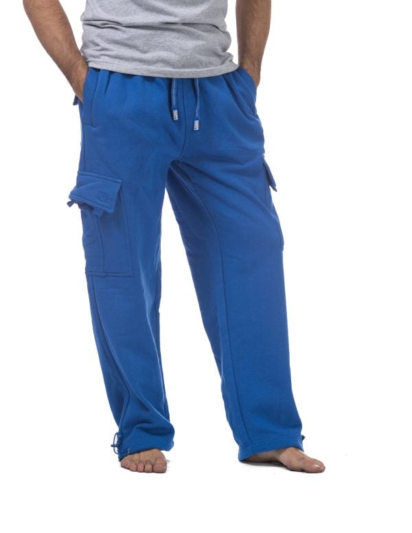 Pro Club Men's Heavyweight Fleece Cargo Pants
