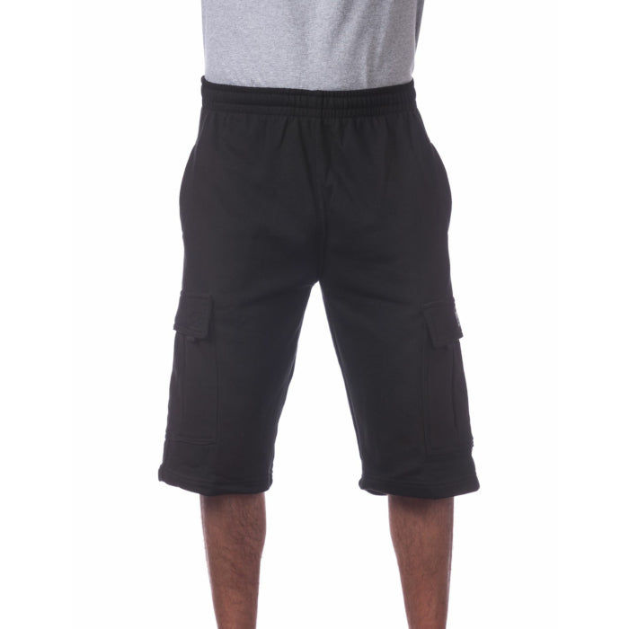 Pro Club Men's Fleece Cargo Shorts