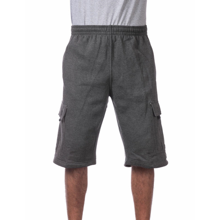 Pro Club Men's Fleece Cargo Shorts