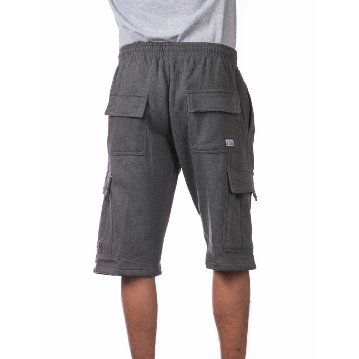Pro Club Men's Fleece Cargo Shorts
