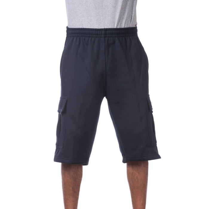 Pro Club Men's Fleece Cargo Shorts