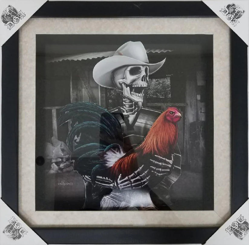DGA 3-D Shadow Box Art - 15" x 15"