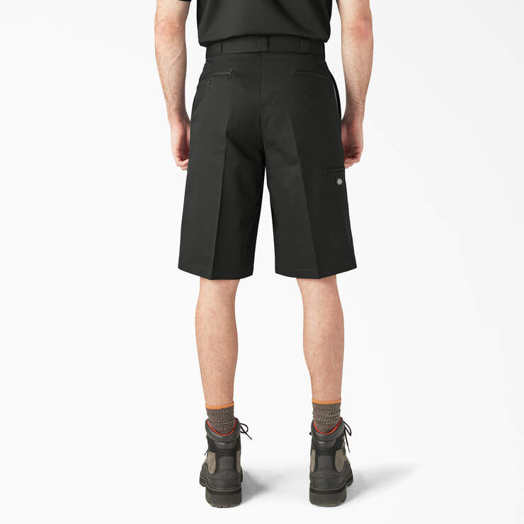 Dickies Loose Fit Flat Front Work Shorts, 13" D42283