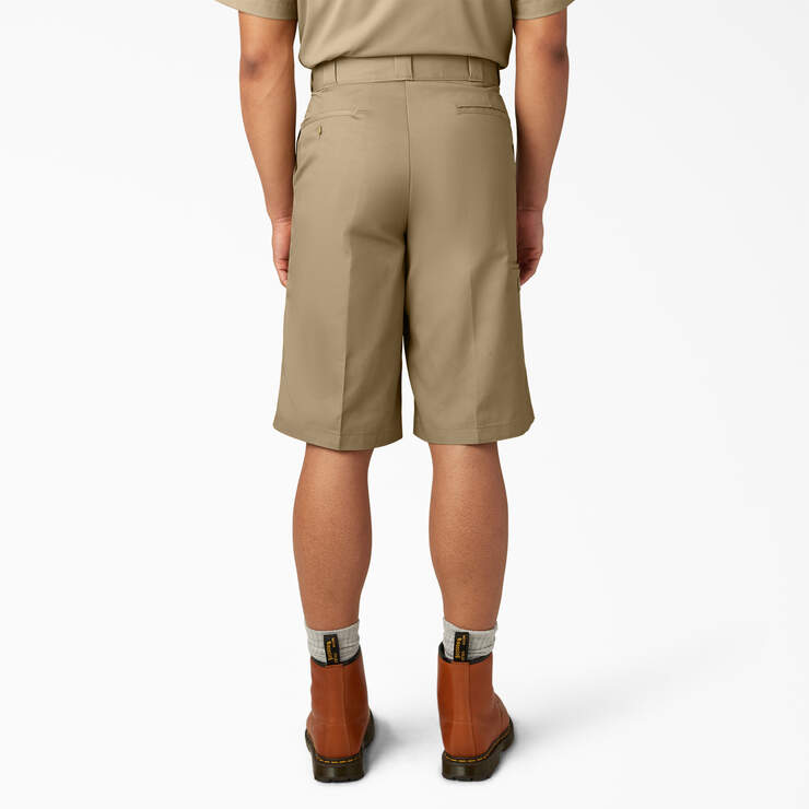 Dickies Loose Fit Flat Front Work Shorts, 13" D42283