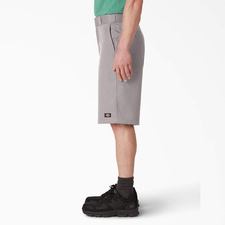 Dickies Loose Fit Flat Front Work Shorts, 13" D42283