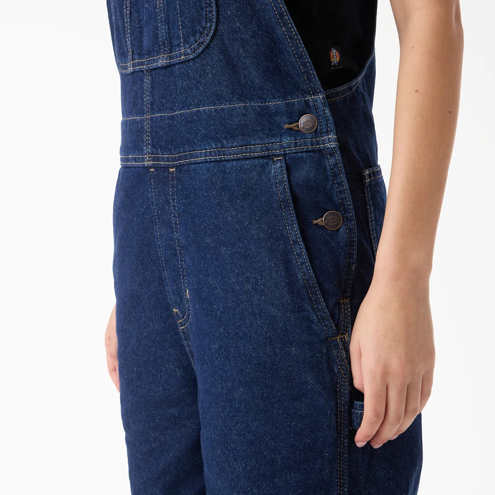 Dickies Women's Loose Denim Bib (A88EC)