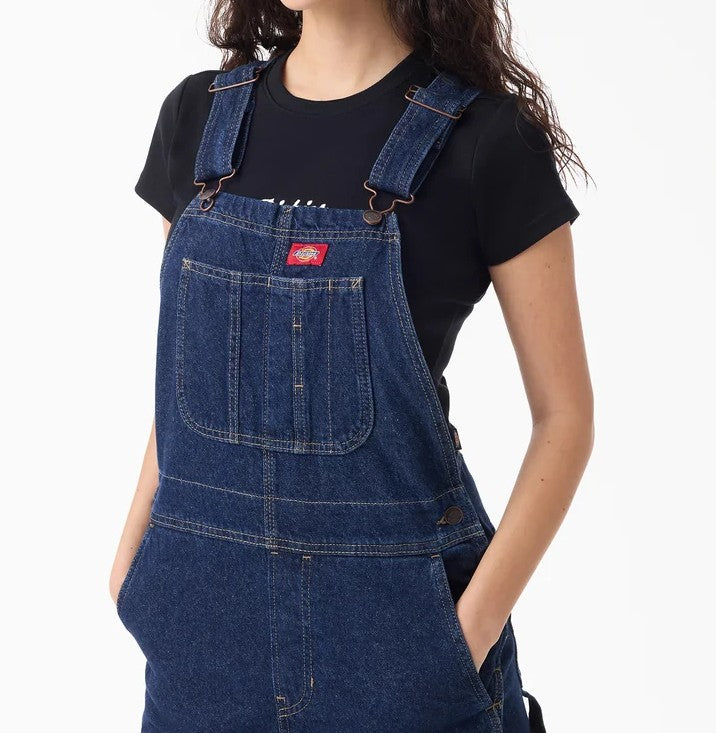 Dickies Women's Loose Denim Bib (A88EC)