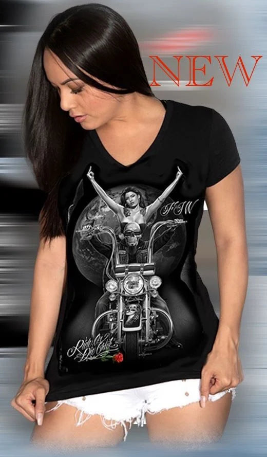 DGAngels Women's V-Neck Tee