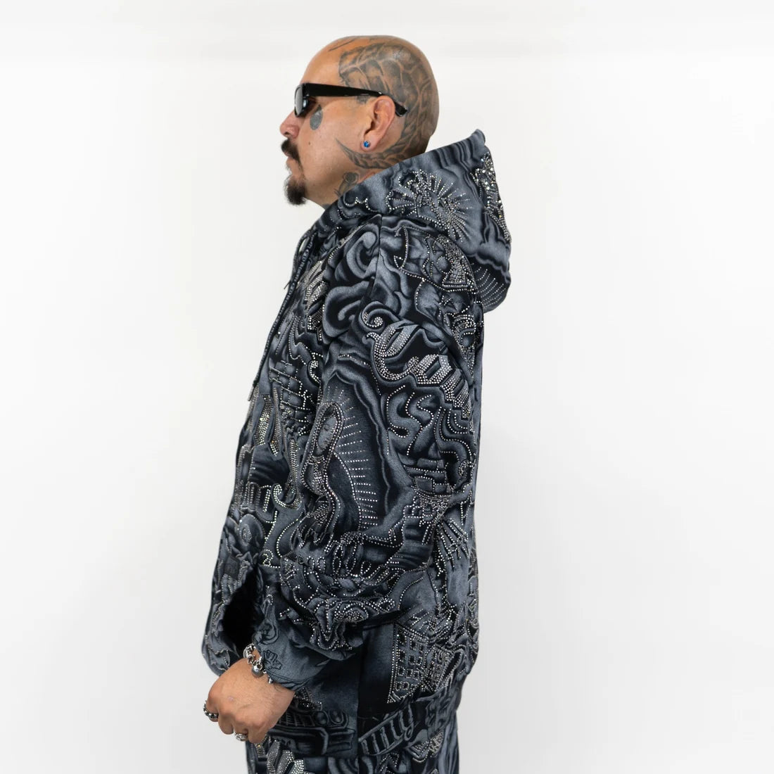 FB County Iced Out Hoodie