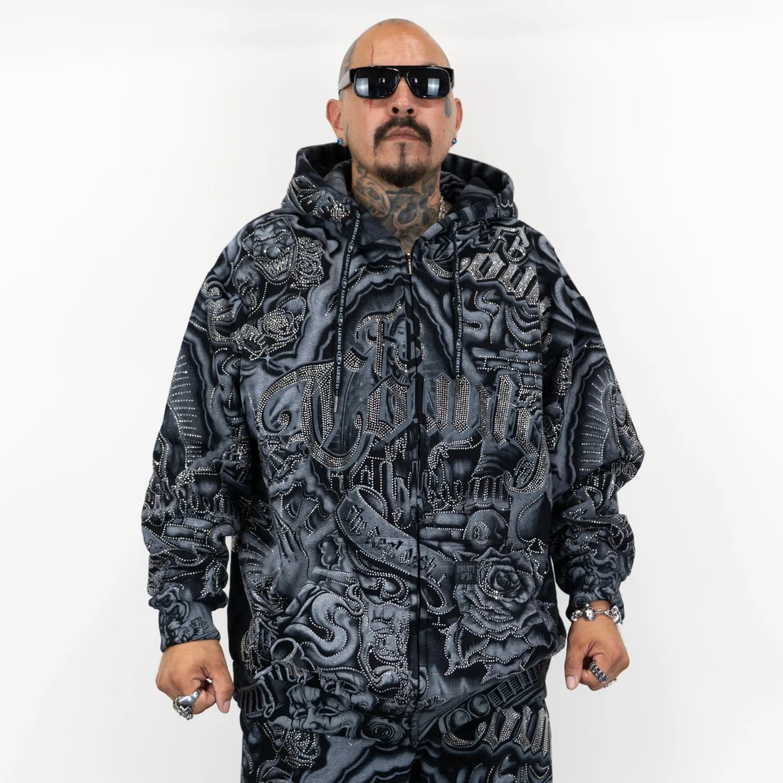 FB County Iced Out Hoodie