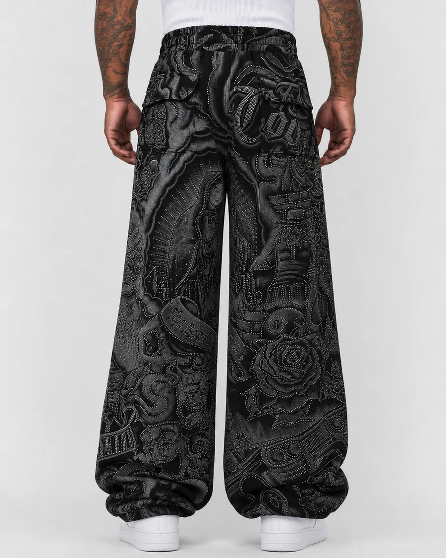 FB County Iced Out Sweatpants